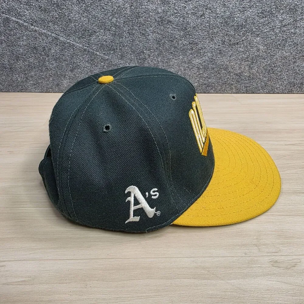 Vintage Oakland Athletics Pro Line ANNCO Hat‎ Baseball Snapback Spellout Logo